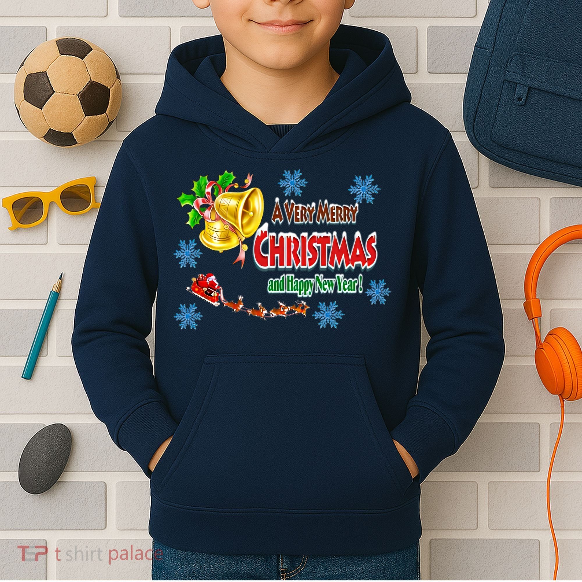 A Very Merry Christmas Kids Hoodie