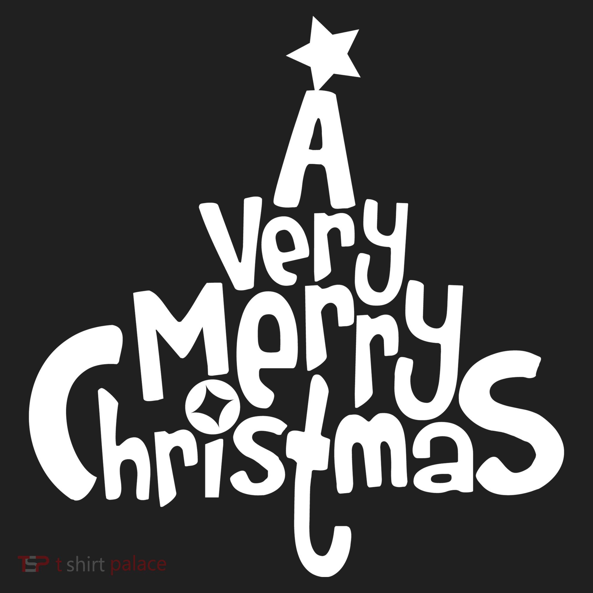 A Very Merry Christmas Tree Logo Beanie