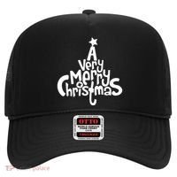A Very Merry Christmas Tree Logo Hat thumb 0