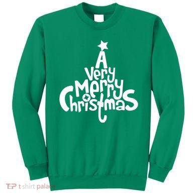 A Very Merry Christmas Tree Logo Sweatshirt