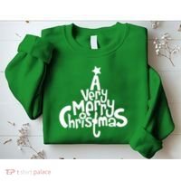 A Very Merry Christmas Tree Logo Sweatshirt thumb 2