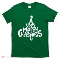 A Very Merry Christmas Tree Logo T-Shirt thumb 0