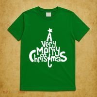 A Very Merry Christmas Tree Logo T-Shirt thumb 5