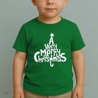 A Very Merry Christmas Tree Logo Toddler T-Shirt thumb 2