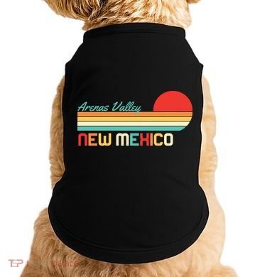Arenas Valley New Mexico Retro Doggie Tank