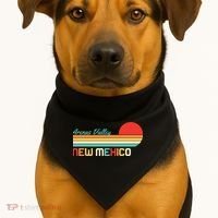 Arenas Valley New Mexico Retro USA-Made Doggie Bandana thumb 1