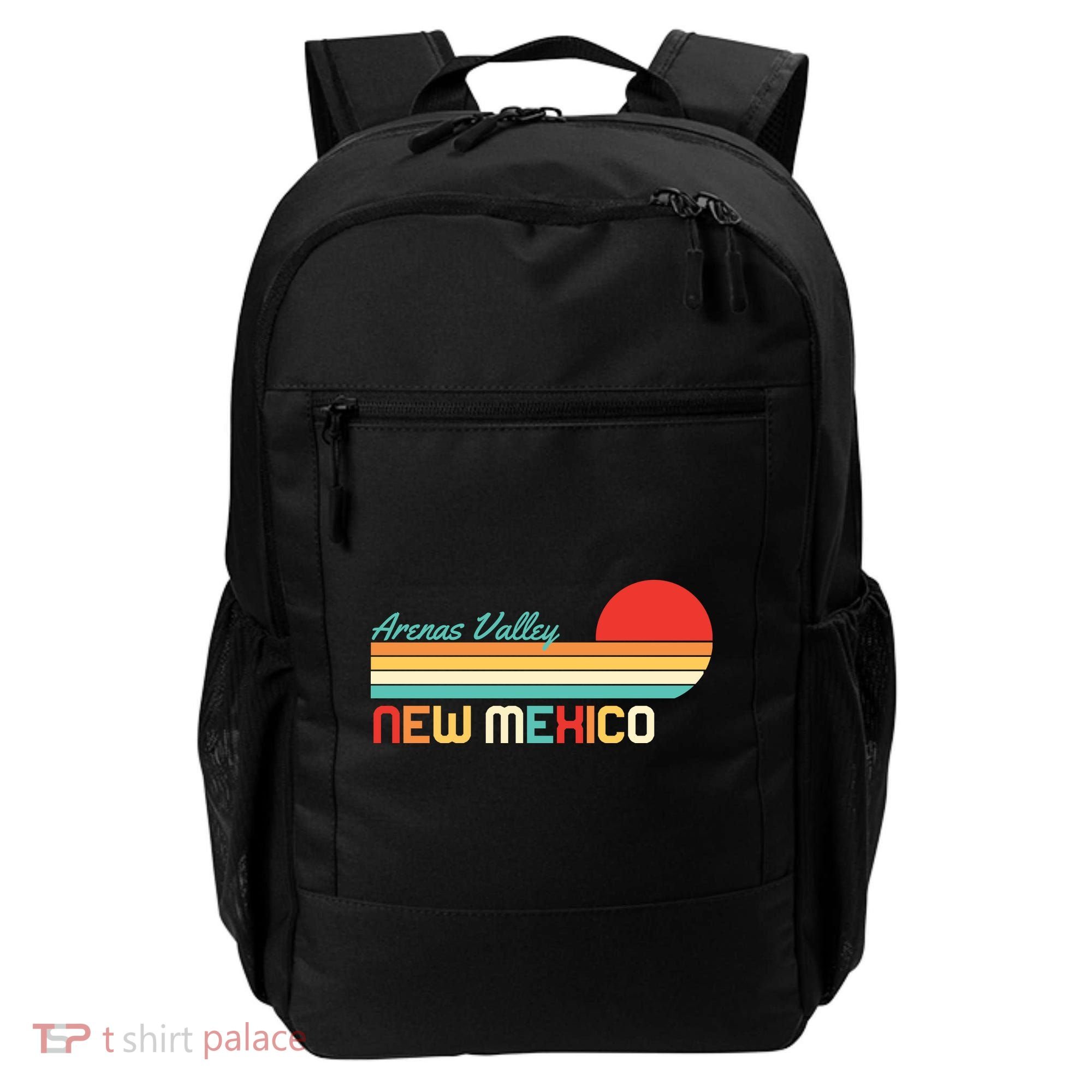 Arenas Valley New Mexico Retro Backpack