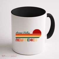 Arenas Valley New Mexico Retro Coffee Mug thumb 1