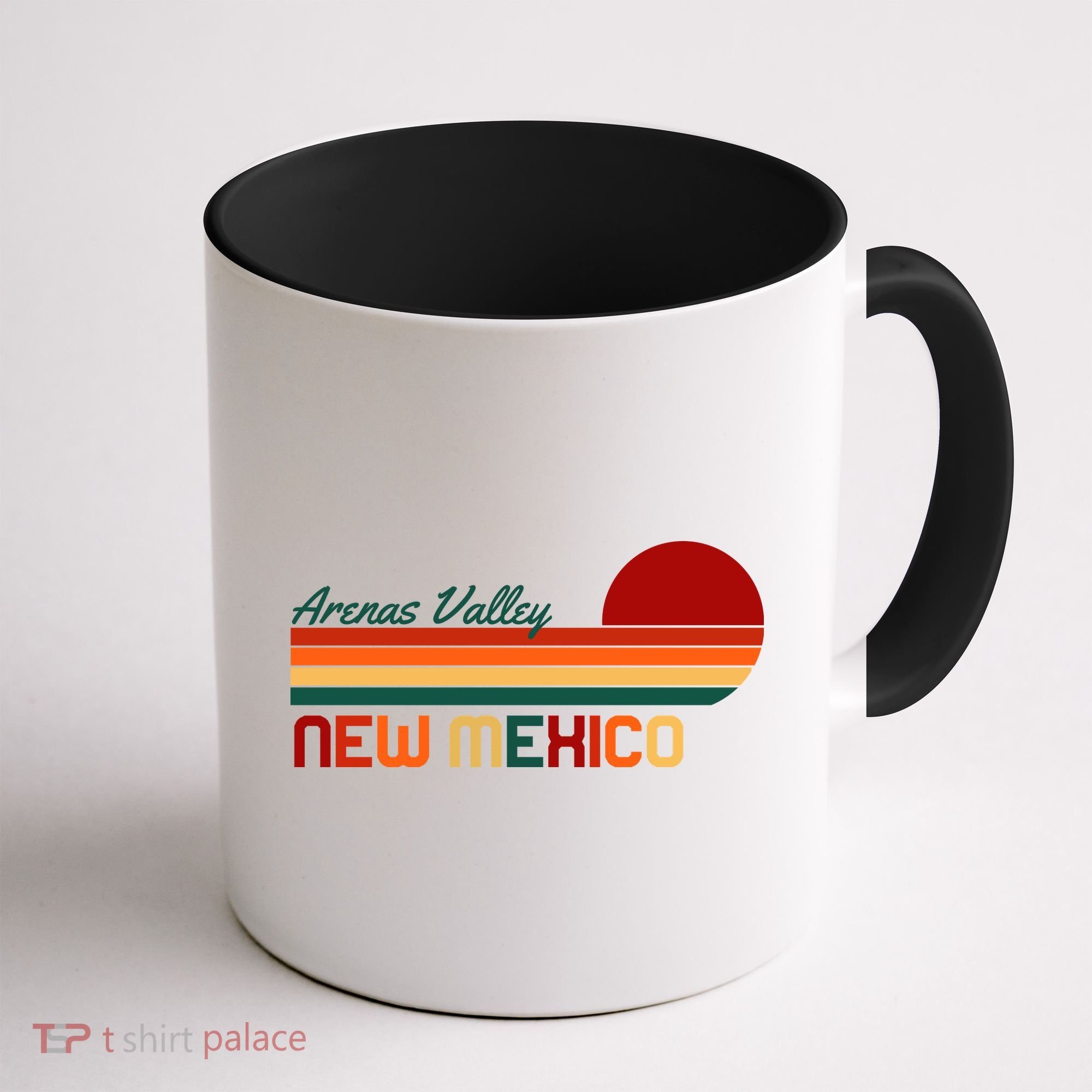 Arenas Valley New Mexico Retro Coffee Mug