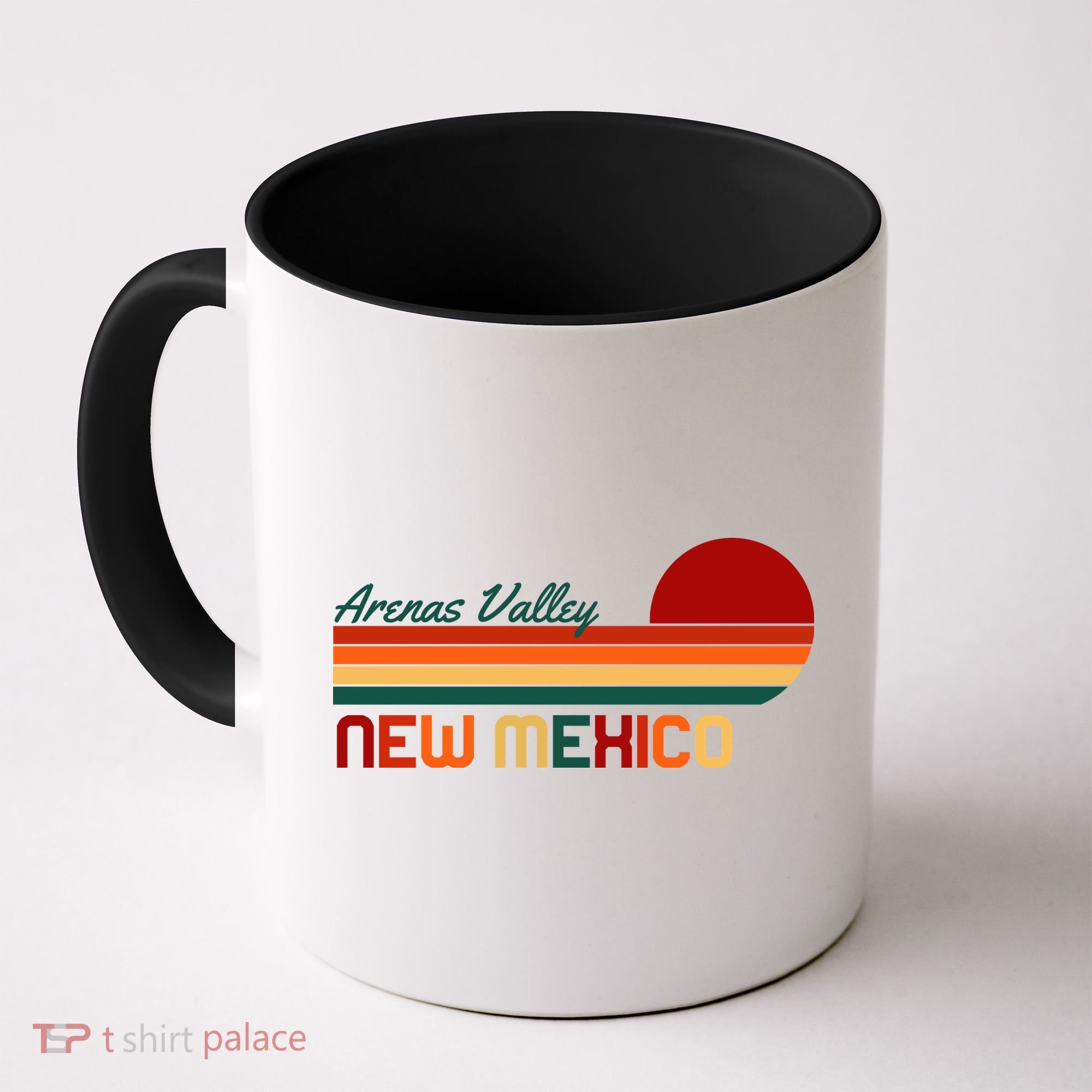 Arenas Valley New Mexico Retro Coffee Mug