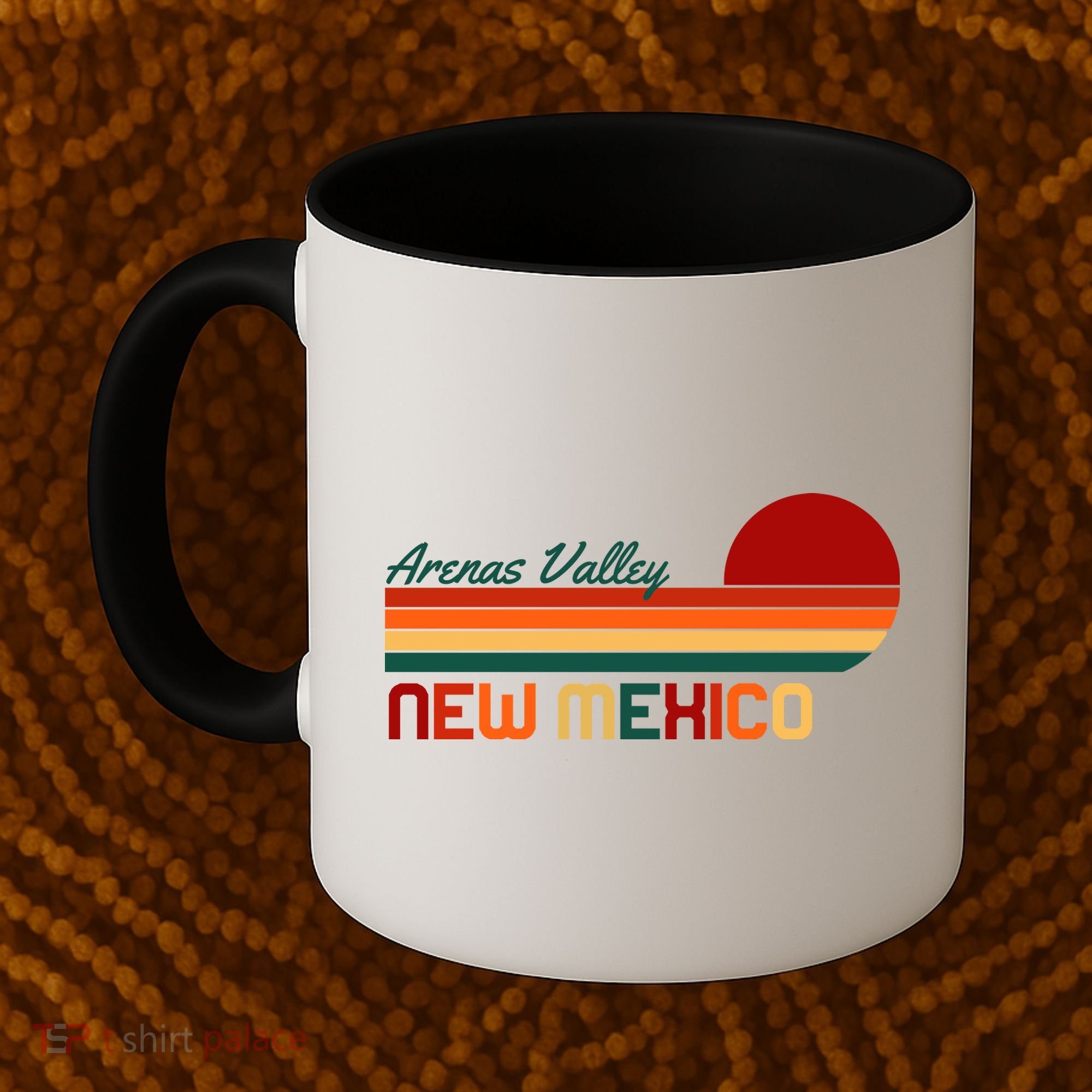 Arenas Valley New Mexico Retro Coffee Mug