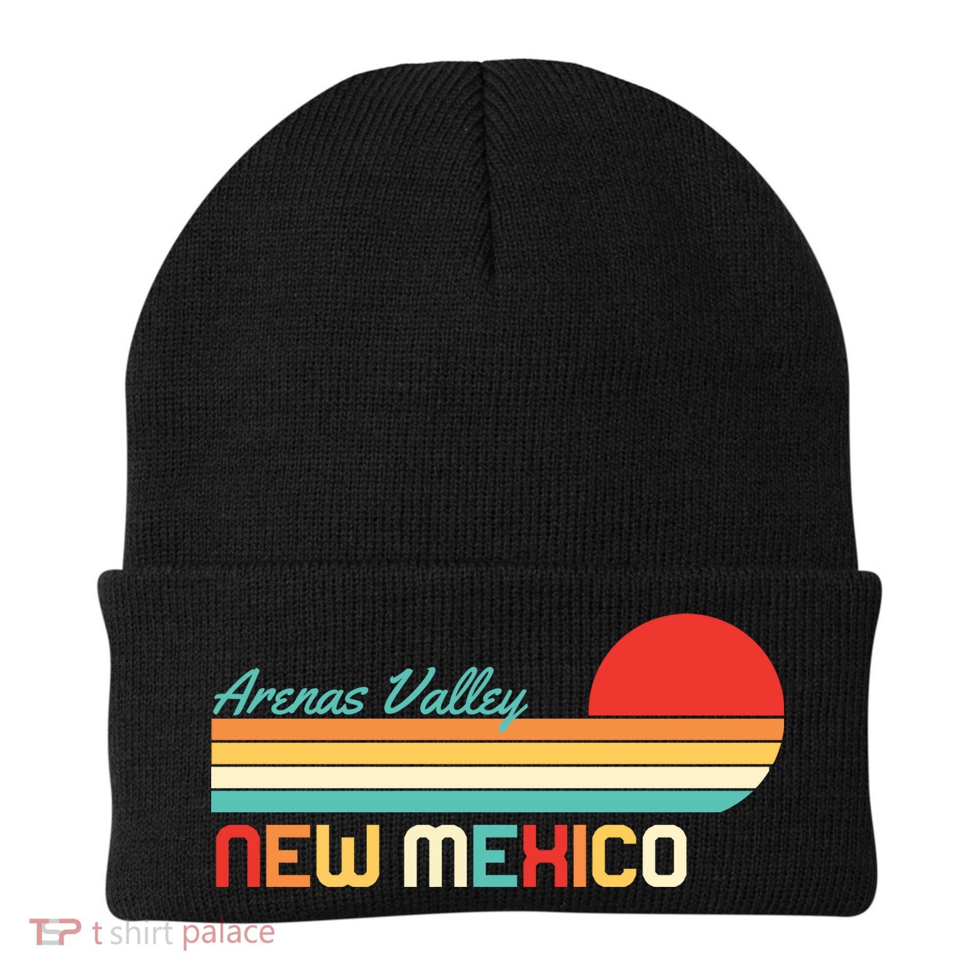 Arenas Valley New Mexico Retro Beanie