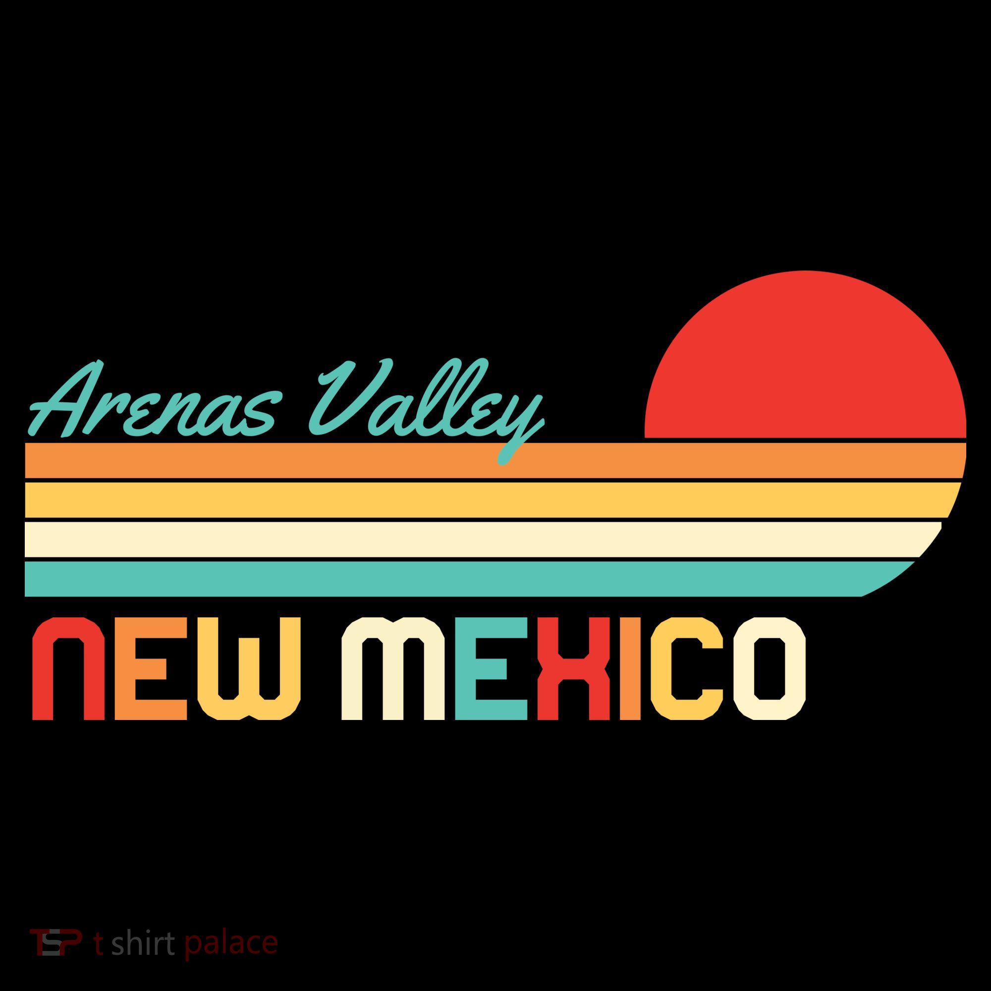 Arenas Valley New Mexico Retro Women's Hoodie