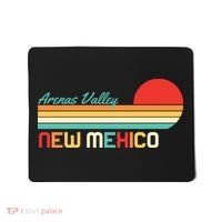 Arenas Valley New Mexico Retro Mousepad thumb 0