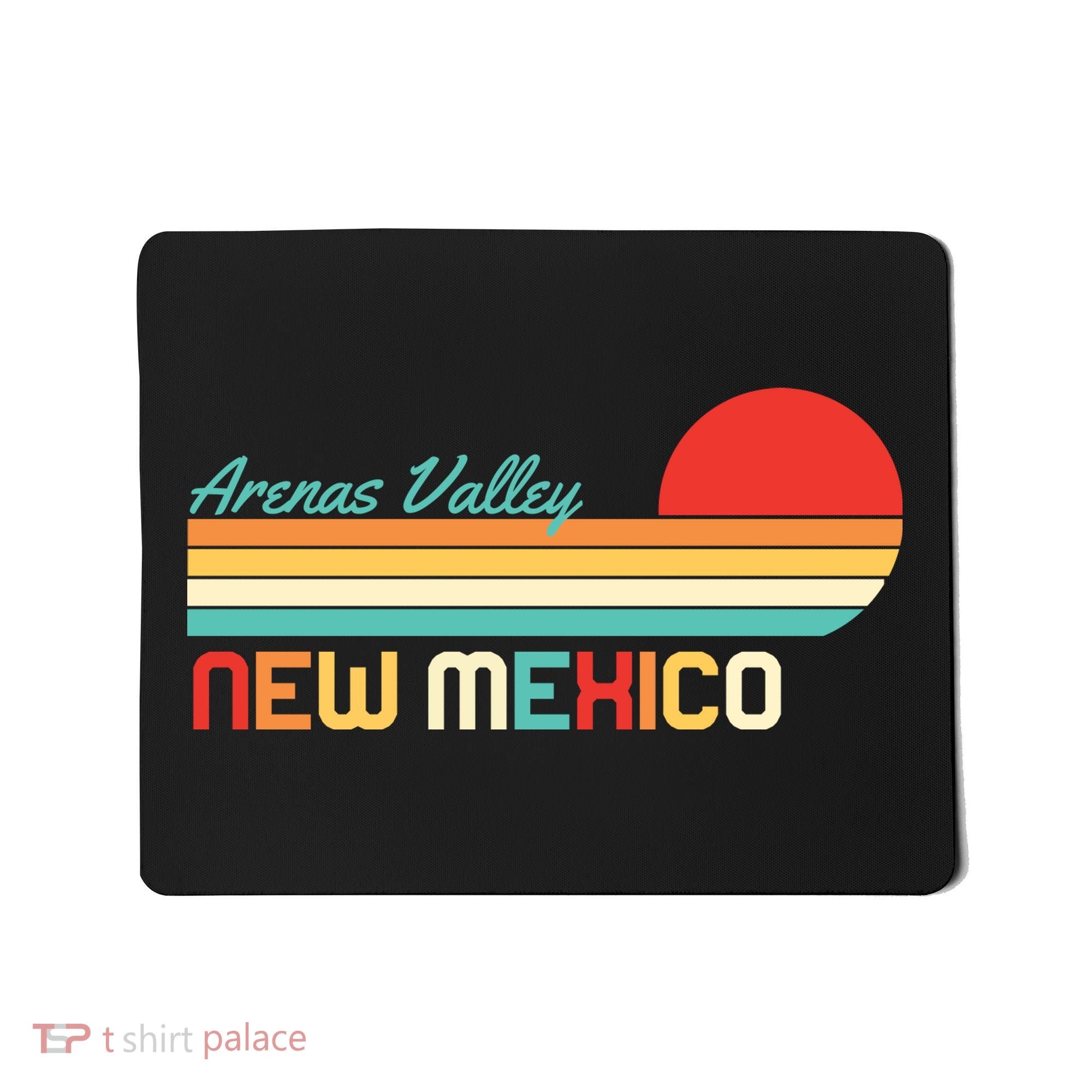 Arenas Valley New Mexico Retro Mousepad