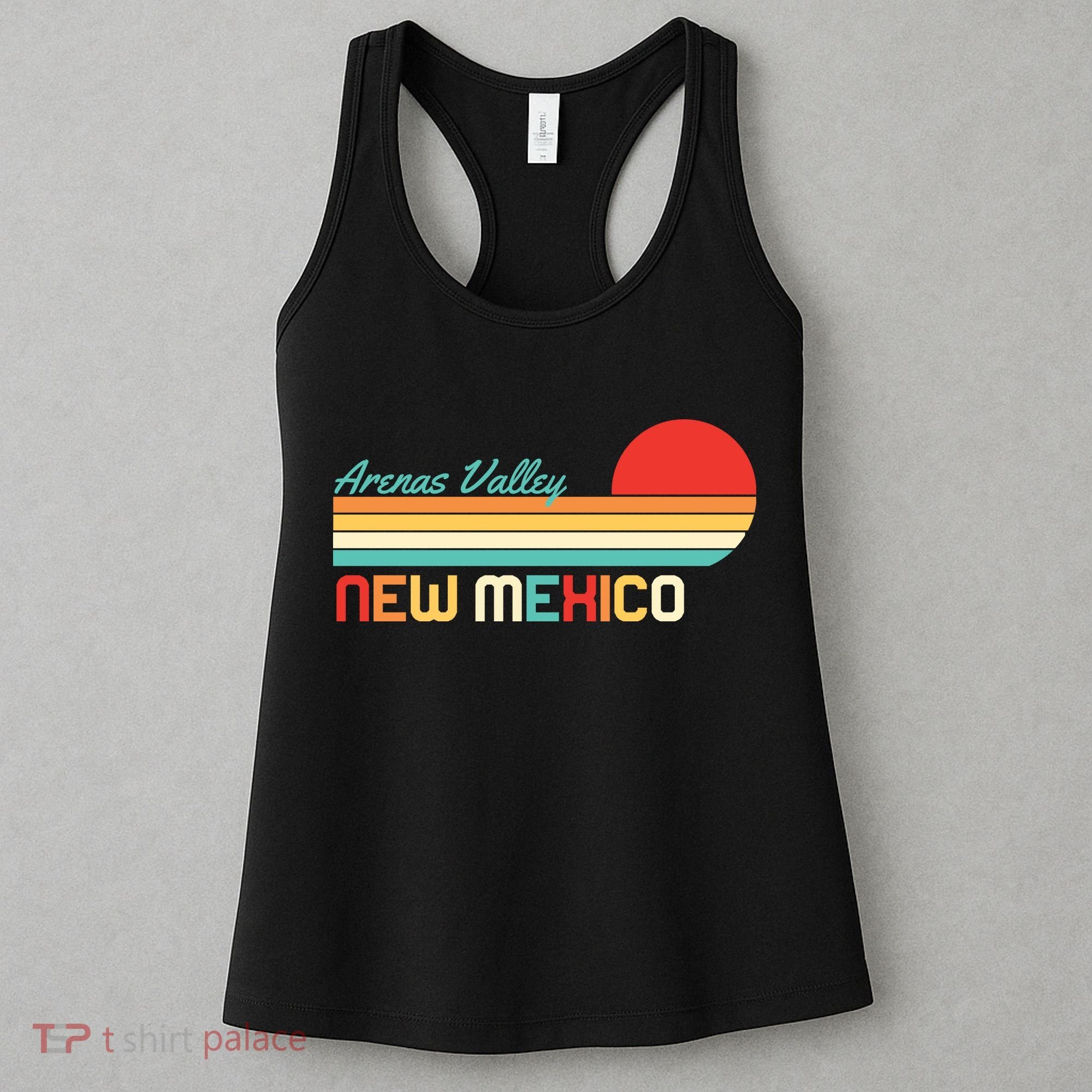 Arenas Valley New Mexico Retro Women's Tank Top
