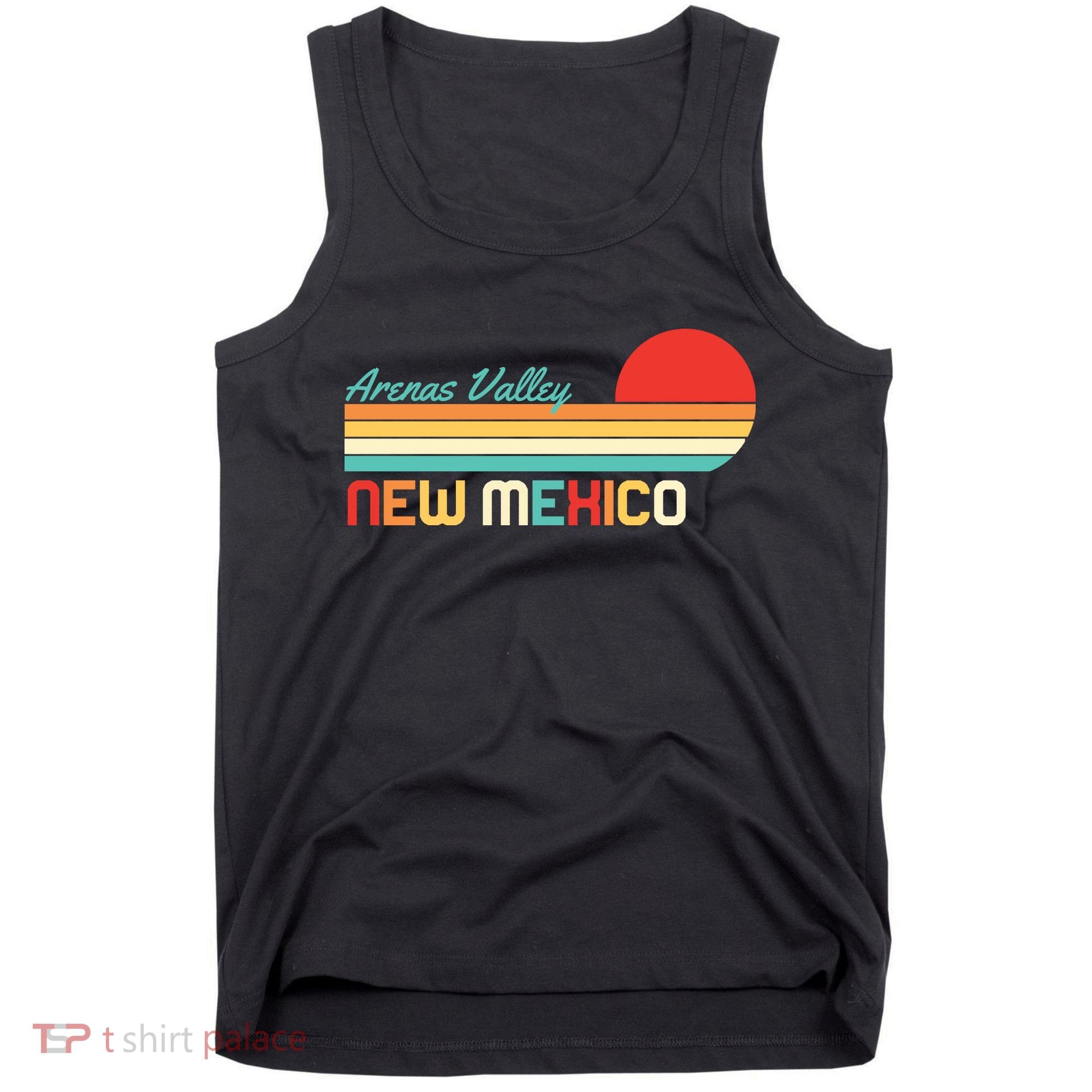 Arenas Valley New Mexico Retro Tank Top