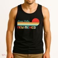 Arenas Valley New Mexico Retro Tank Top thumb 3