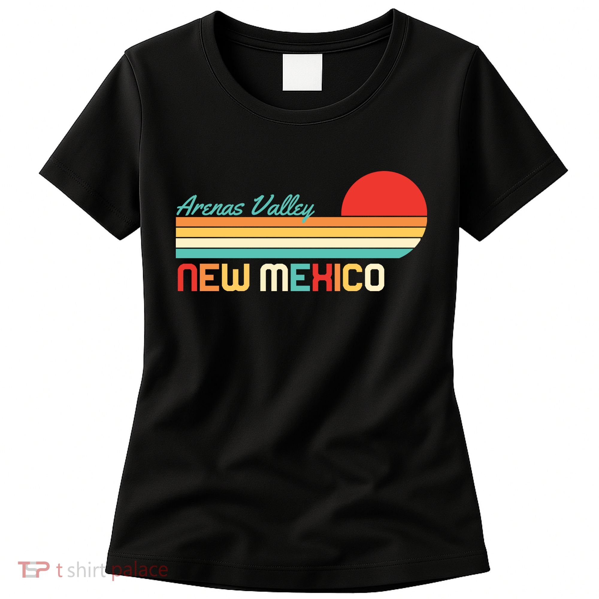 Arenas Valley New Mexico Retro Women's T-Shirt