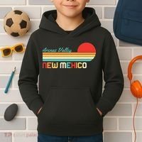 Arenas Valley New Mexico Retro Kids Hoodie thumb 2