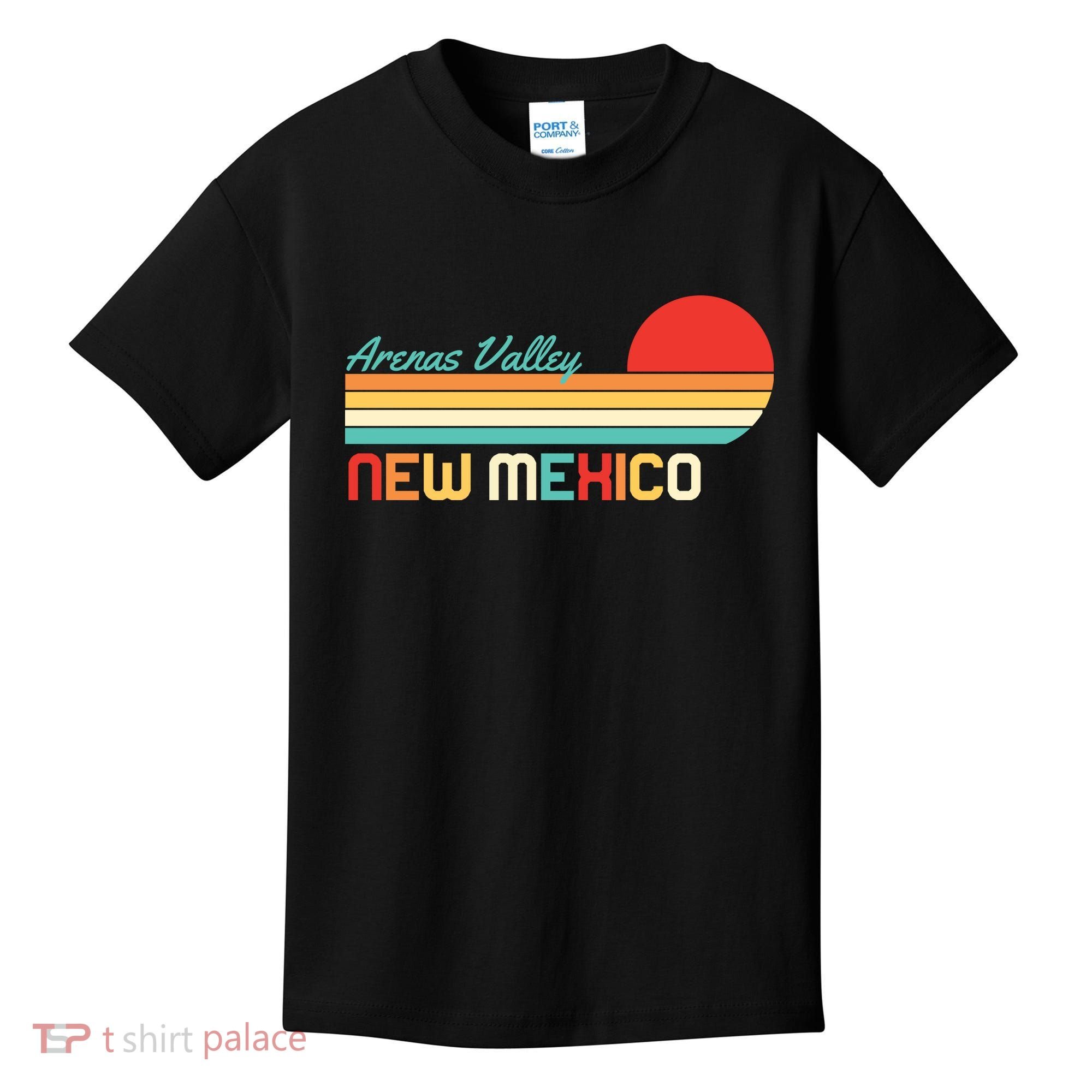 Arenas Valley New Mexico Retro Kids T-Shirt