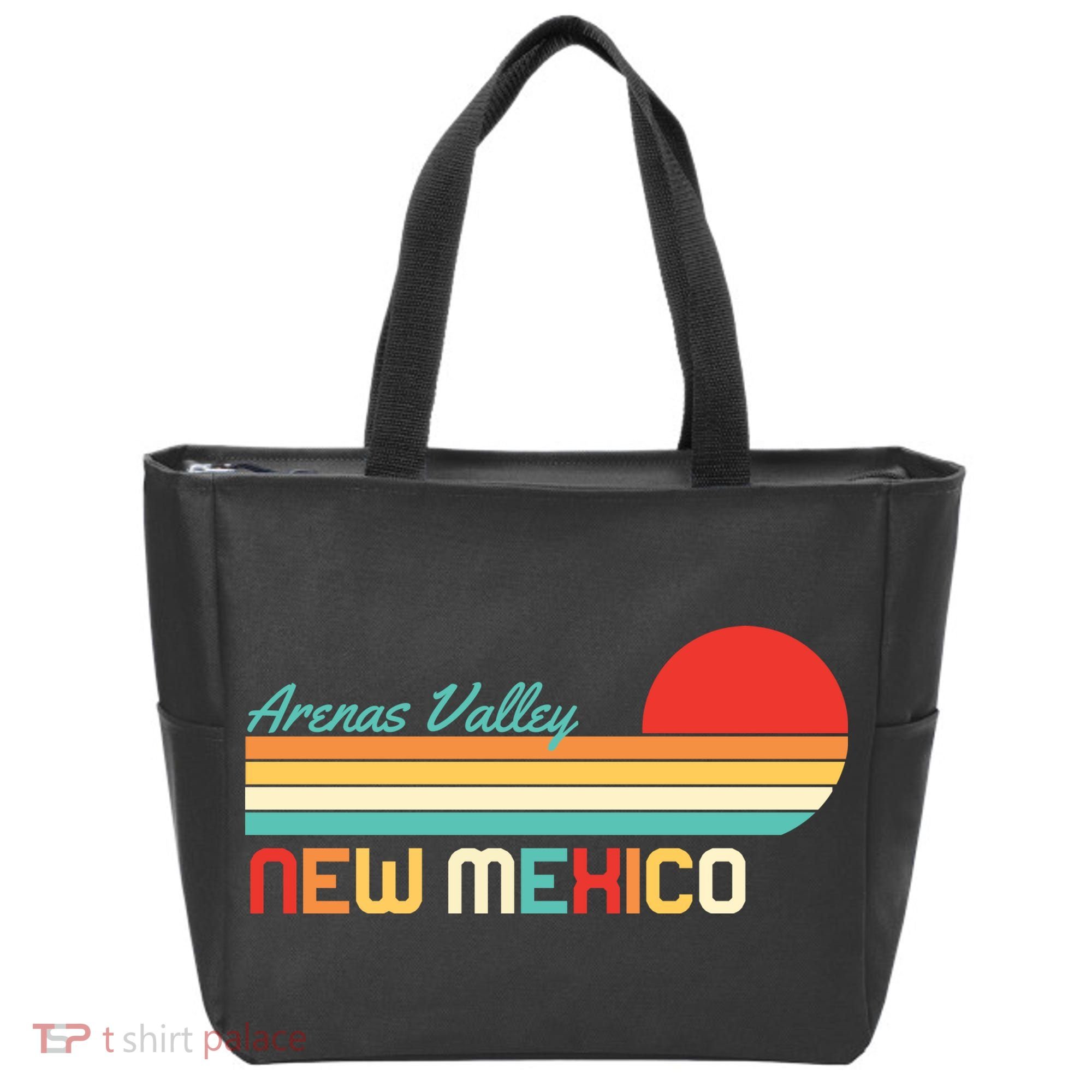 Arenas Valley New Mexico Retro Tote Bag