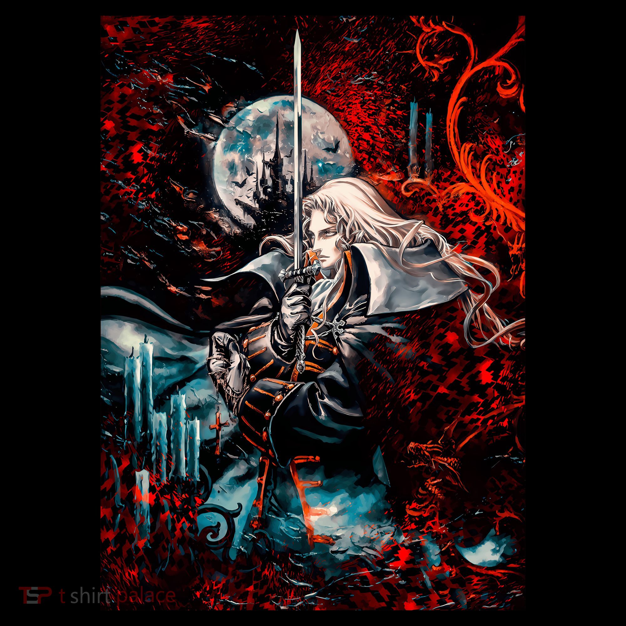 Alucard Vampire Night Symphony Bucket Hat