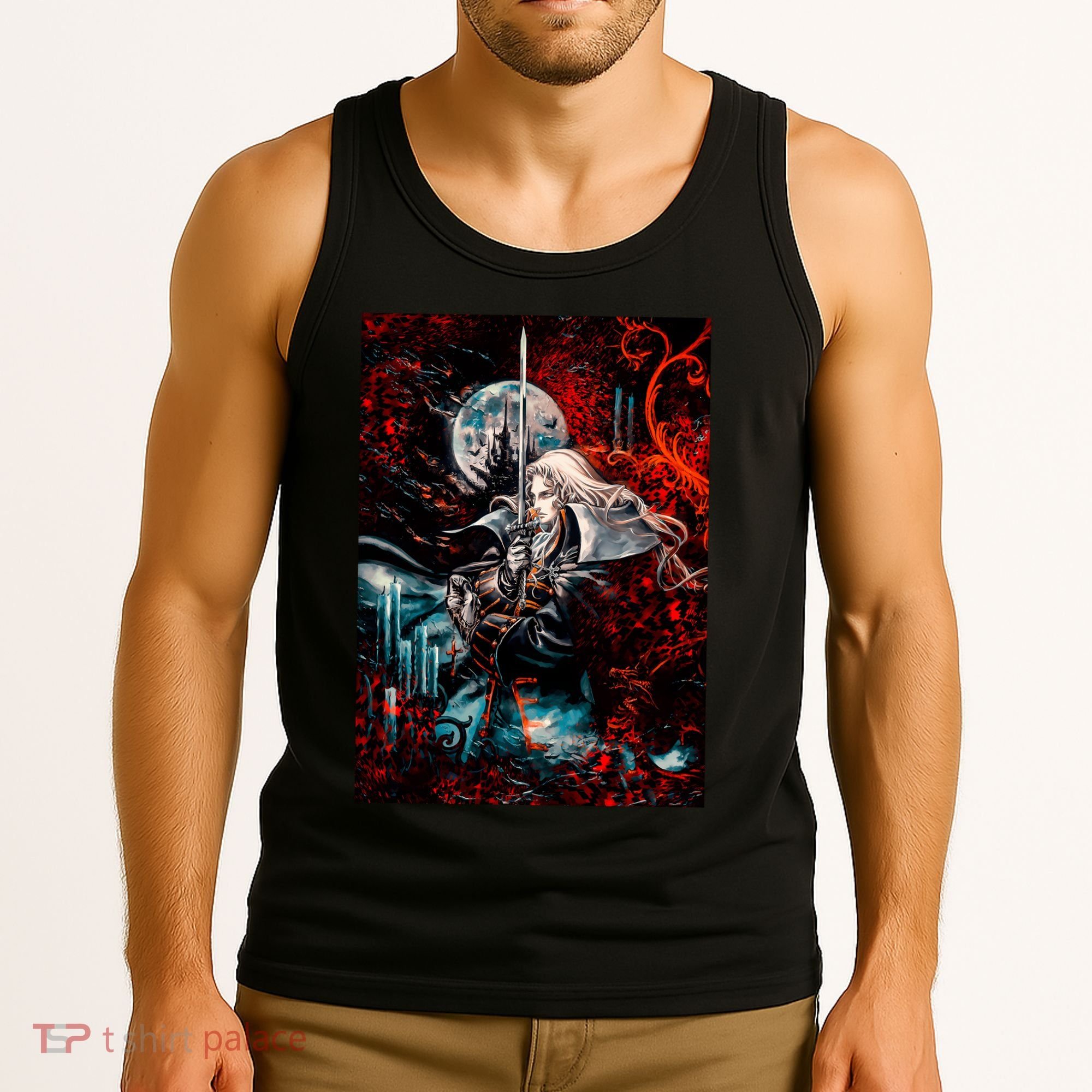 Alucard Vampire Night Symphony Tank Top