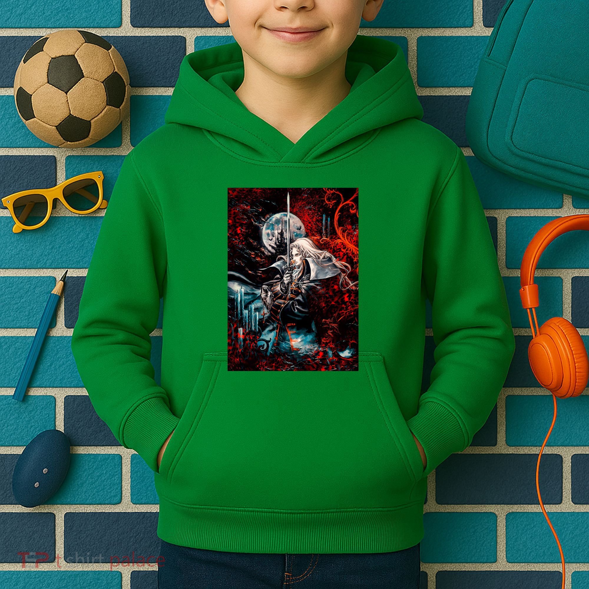 Alucard Vampire Night Symphony Kids Hoodie