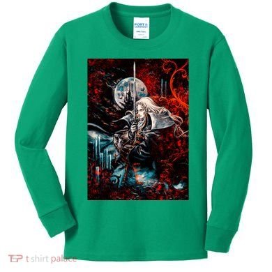Alucard Vampire Night Symphony Kids Long Sleeve Shirt