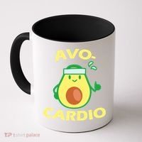 Avo-Cardio Avocado Cardio Coffee Mug thumb 0