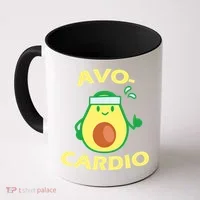 Avo-Cardio Avocado Cardio Coffee Mug thumb 0