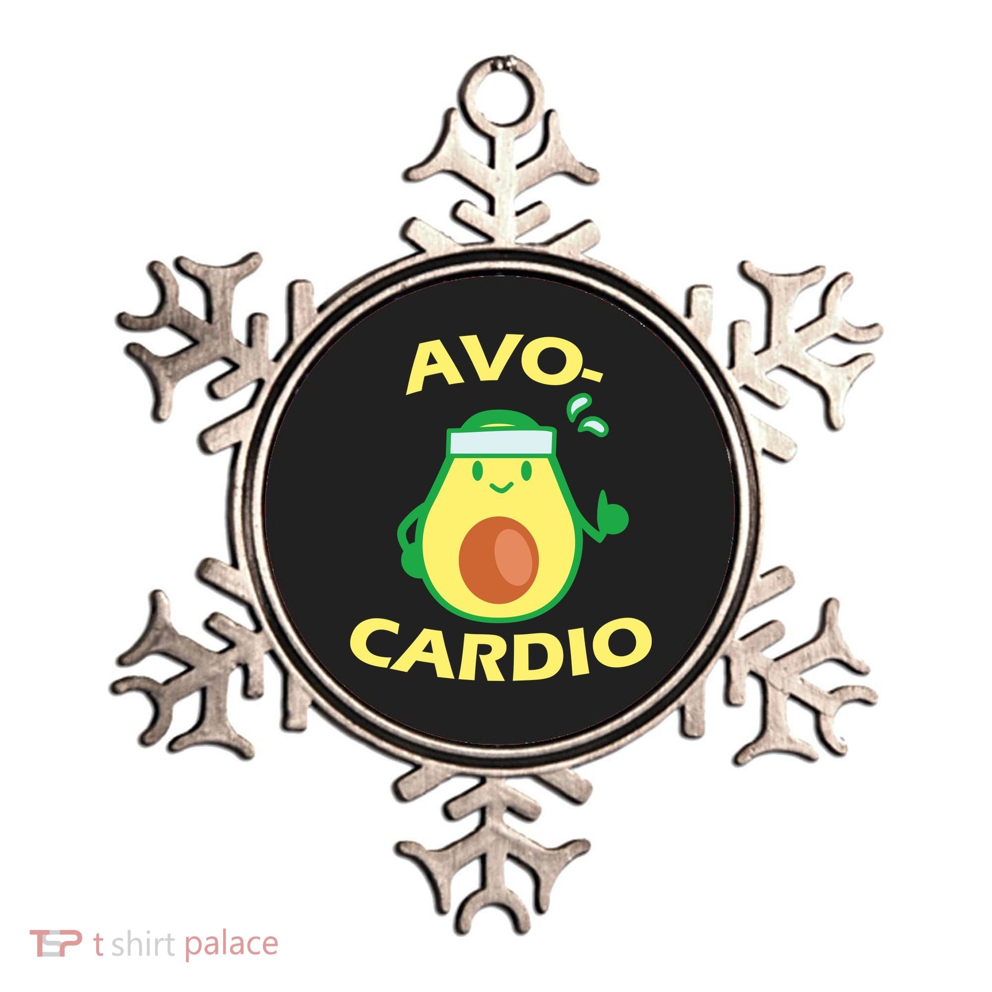 Avo-Cardio Avocado Cardio Ornament