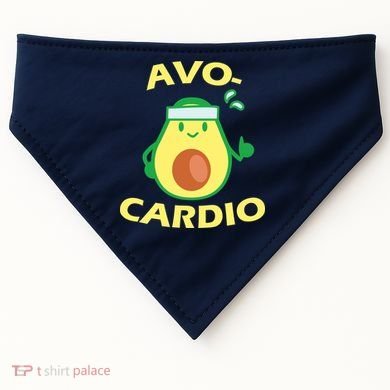 Avo-Cardio Avocado Cardio USA-Made Doggie Bandana