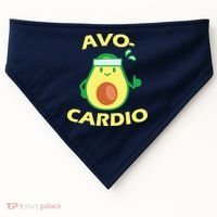 Avo-Cardio Avocado Cardio USA-Made Doggie Bandana thumb 0