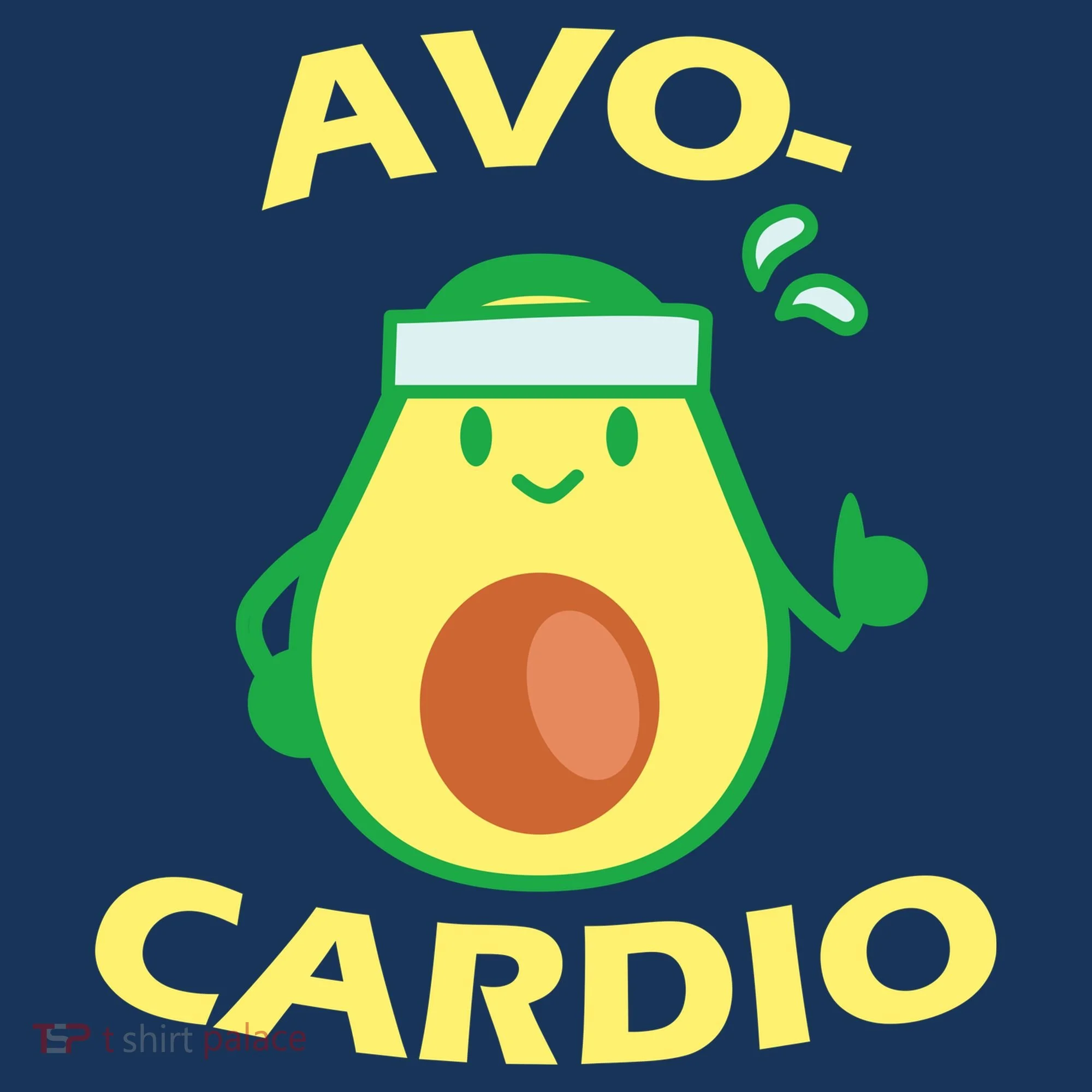 Avo-Cardio Avocado Cardio Coaster