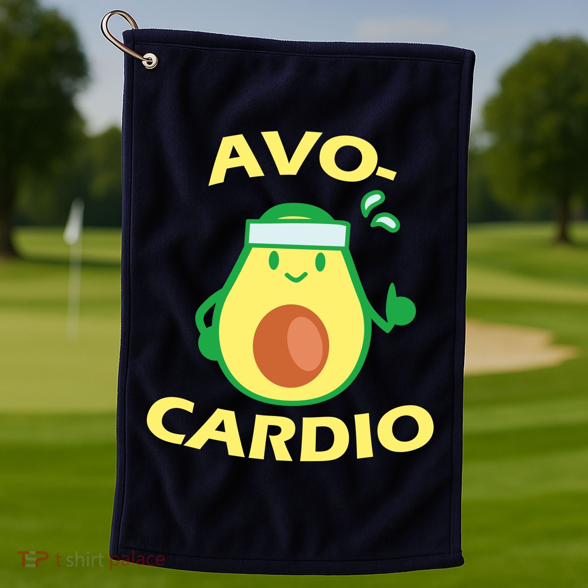 Avo-Cardio Avocado Cardio Golf Towel