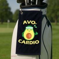 Avo-Cardio Avocado Cardio Golf Towel thumb 2