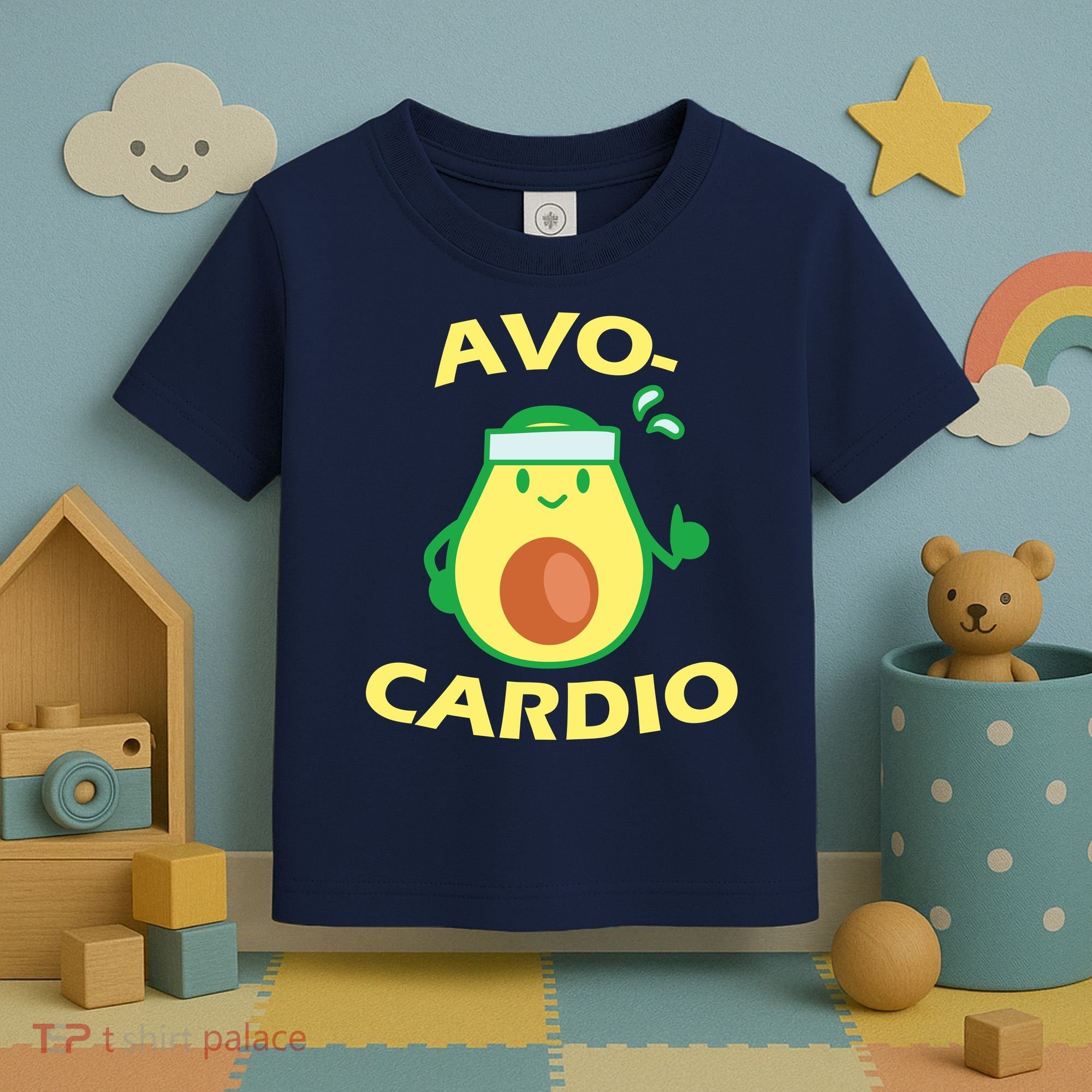 Avo-Cardio Avocado Cardio Toddler T-Shirt