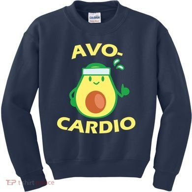 Avo-Cardio Avocado Cardio Kids Sweatshirt