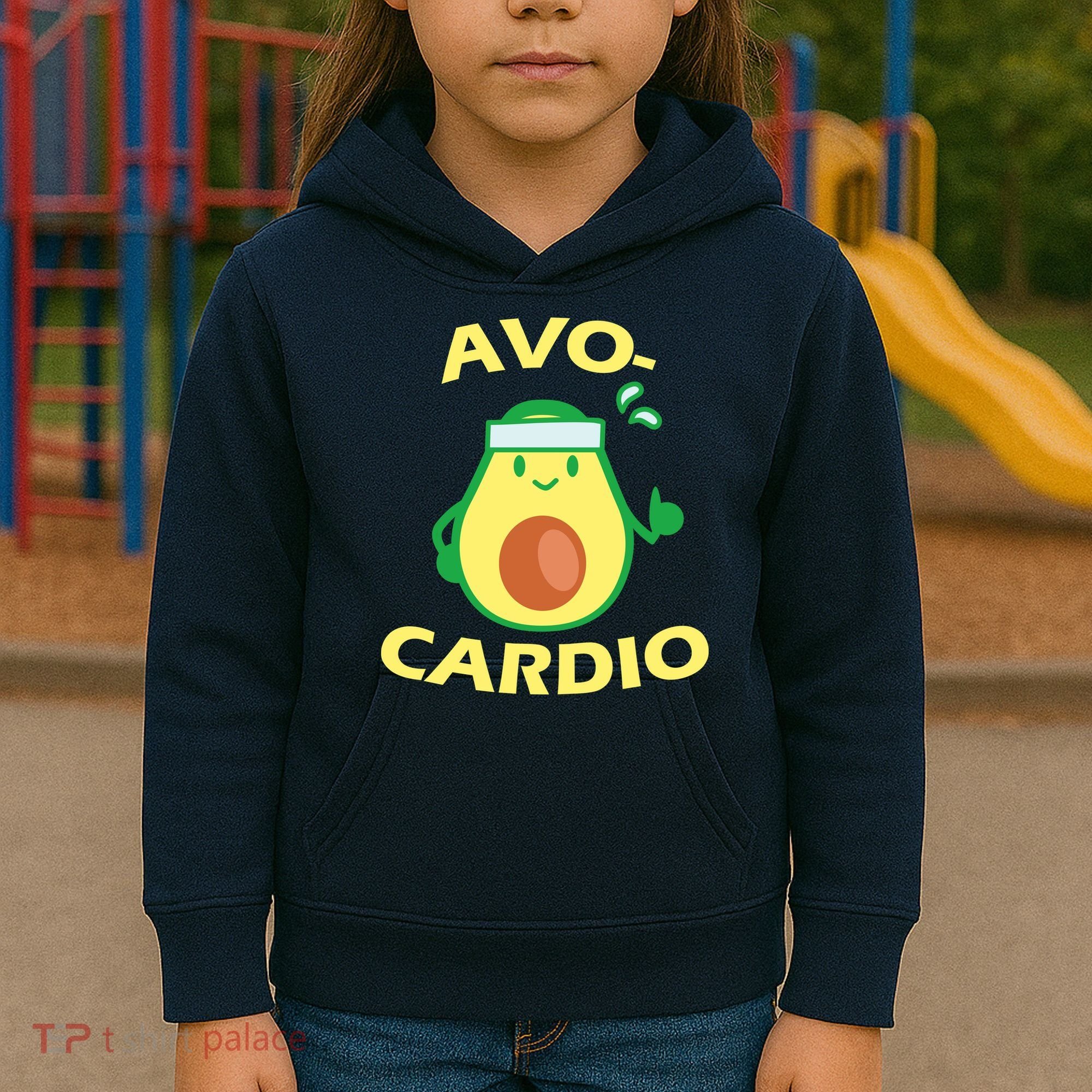 Avo-Cardio Avocado Cardio Kids Hoodie
