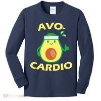Avo-Cardio Avocado Cardio Kids Long Sleeve Shirt thumb 0