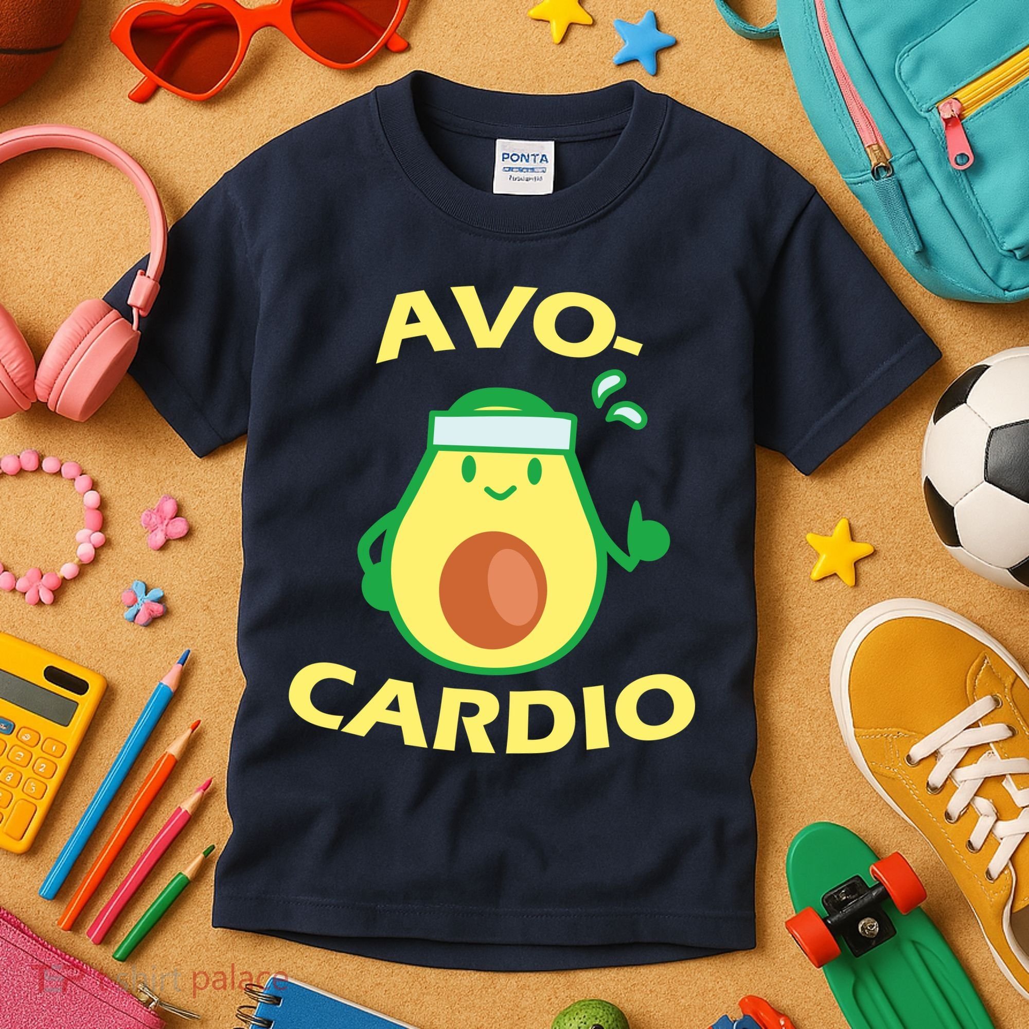 Avo-Cardio Avocado Cardio Kids T-Shirt