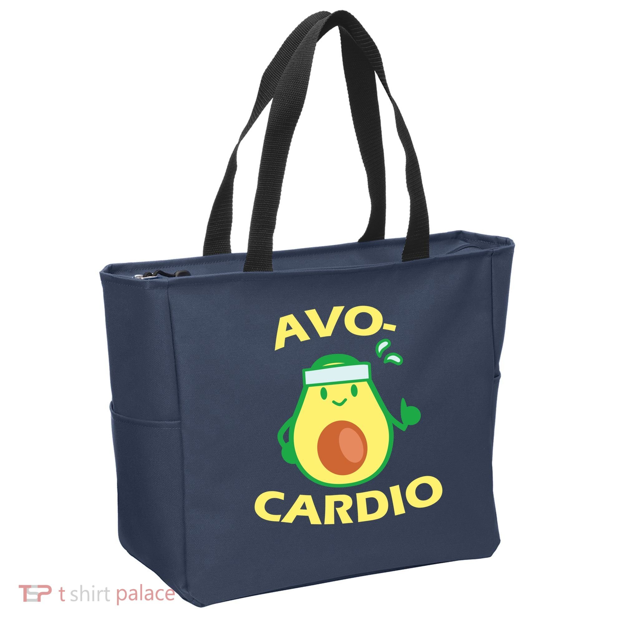 Avo-Cardio Avocado Cardio Tote Bag