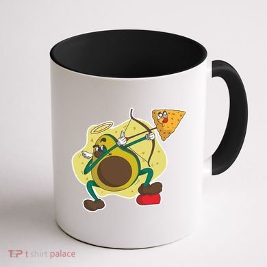 Avocado Cupid Coffee Mug back