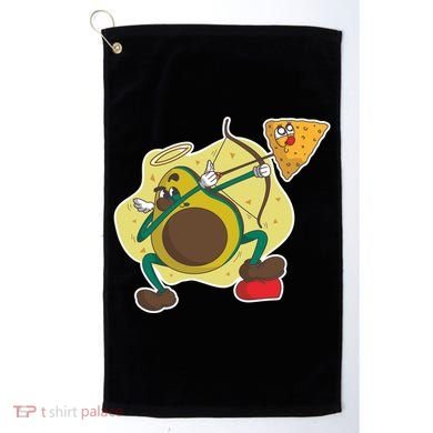 Avocado Cupid Golf Towel