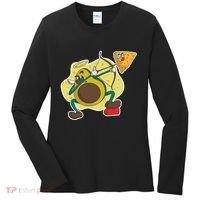 Avocado Cupid Women's Long Sleeve Shirt thumb 0
