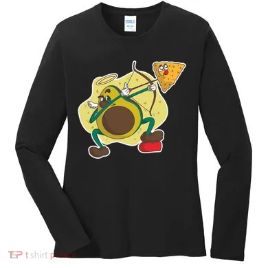 Avocado Cupid Women's Long Sleeve Shirt