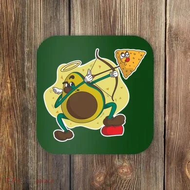 Avocado Cupid Coaster