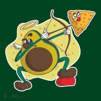 Avocado Cupid Kids Sweatshirt thumb 2